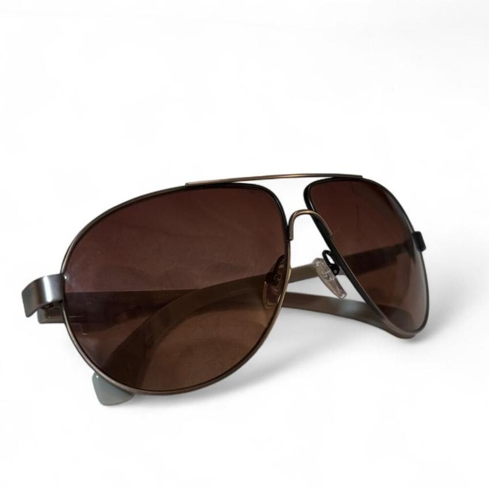 Calvin-Klein-Jeans Unisex Grey and Silver Sunglasses